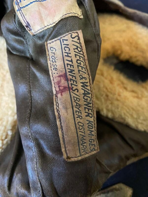 WW2 GERMAN LUFTWAFFE LKP S 101 PILOTS HELMET in Flying helmets