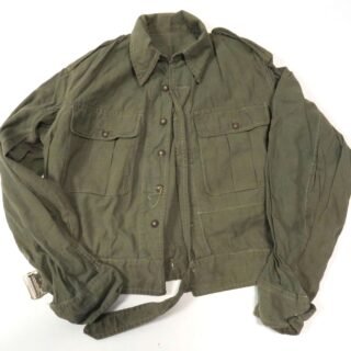 WW2 Indian Produced Jungle Green Airtex Tropical Battle Dress Jacket in General