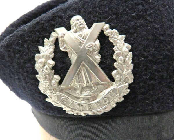 WW2 Pattern Scottish Cameron Highlanders Glengarry Hat in General