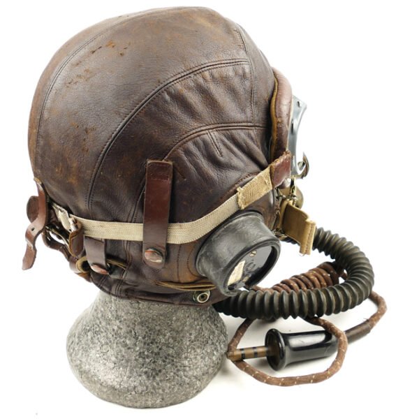 WW2 RAF C Type Flying Helmet, Goggles and Oxygen Mask
