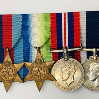 WW2 Royal Navy Casualty Group. H.M.S Hurricane. in Casuality