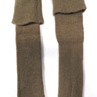 WW2 Scottish Hose Top Khaki Footless Socks in Boots, shoes & footwear