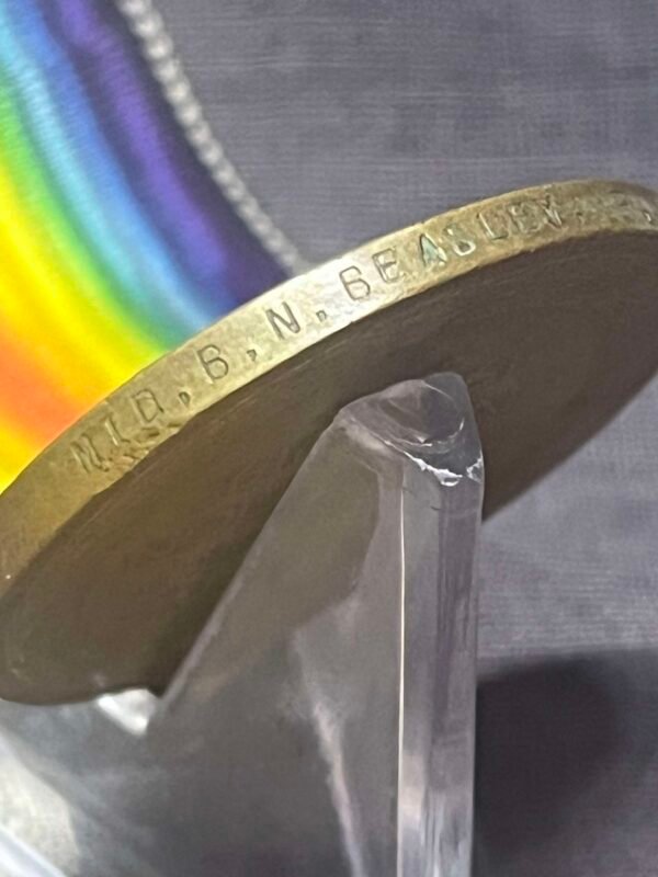 WWI Victory. Master Beasley. Portsmouth. KIA as passenger, Empress of Canada 1943. in Singles