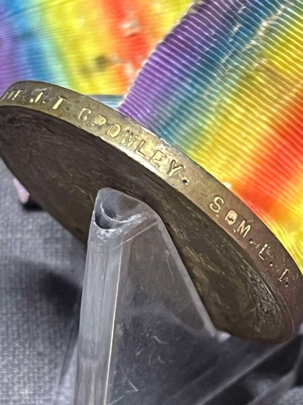 WWI Victory Medal. Crowley. Bristol. Somerset Light Infantry & later tunneller with 181 Co in Singles