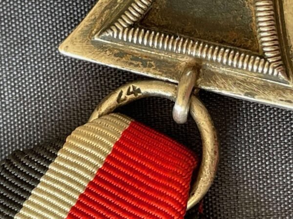 WWII GERMAN IRON CROSS 2ND CLASS NUMBERED RING 24 FOR ARBEITSGEMINSCHAFT FUR HEERESHEDARF in Misc / other badges