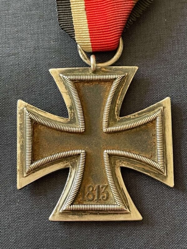 WWII GERMAN IRON CROSS 2ND CLASS NUMBERED RING 24 FOR ARBEITSGEMINSCHAFT FUR HEERESHEDARF in Misc / other badges