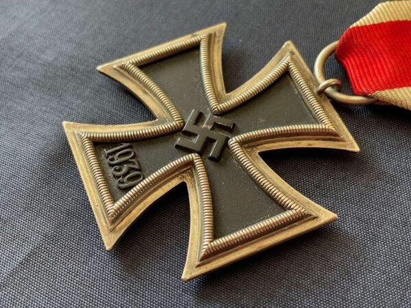 WWII GERMAN IRON CROSS 2ND CLASS NUMBERED RING 65 FOR KLEIN & QUENZER S.A. IDAR/OBERSTEIN in Gallantry & honours
