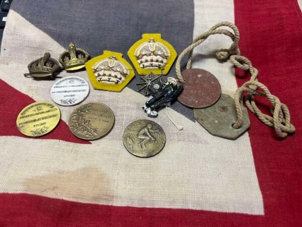 WWII grouping to Dunkirk evacuee Captain Cooper Royal Army Service Corps. in Groups