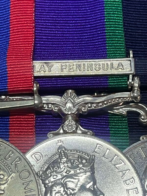 WWII plus Malay Peninsula CSM & RAF LSGC. Washer. Harrow, London. in Long service Medals