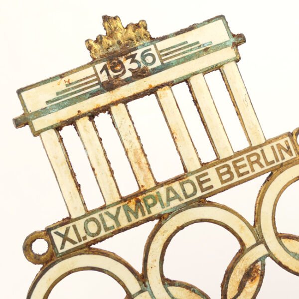 'XI. Olympiade Berlin 1936' Car Plaque