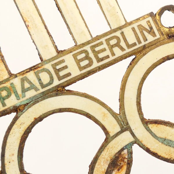 'XI. Olympiade Berlin 1936' Car Plaque