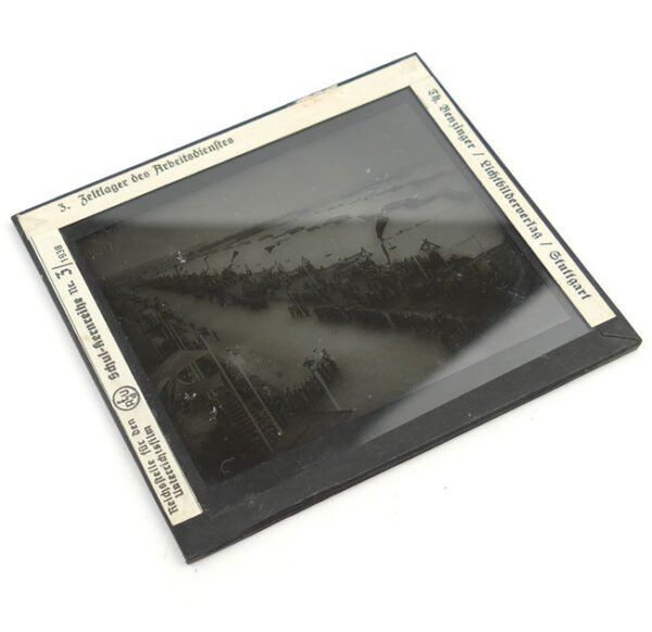 'Zeltlager des Arbeitsdienstes' Glass Slide
